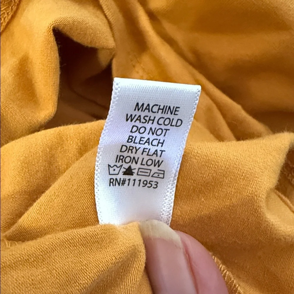 Active USA Mustard Midi Dress - Picture 7 of 8